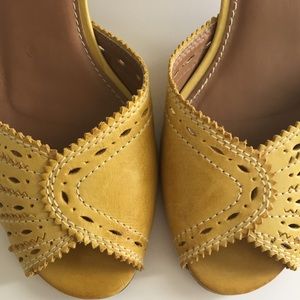 Schuler & Sons Yellow Sandals